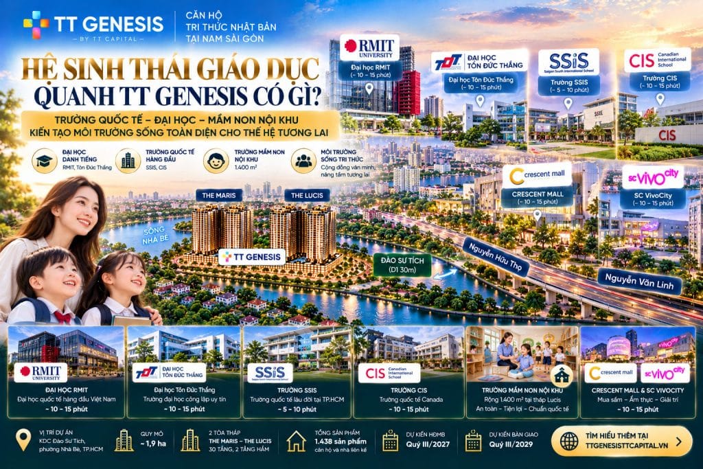 Hệ Sinh Thái Giáo Dục Quanh TT Genesis Có Gì?