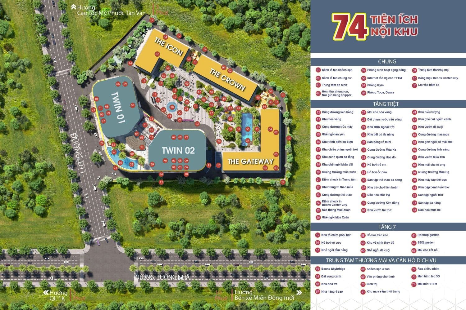 Thiết kế Bcons Center City